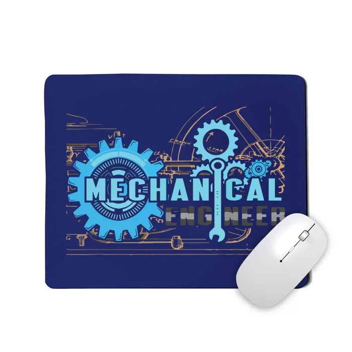 Men Mechanical Engineer For Engineer Student Engineering Mousepad