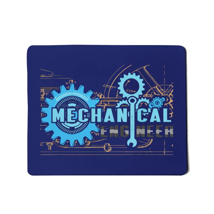 Men Mechanical Engineer For Engineer Student Engineering Mousepad