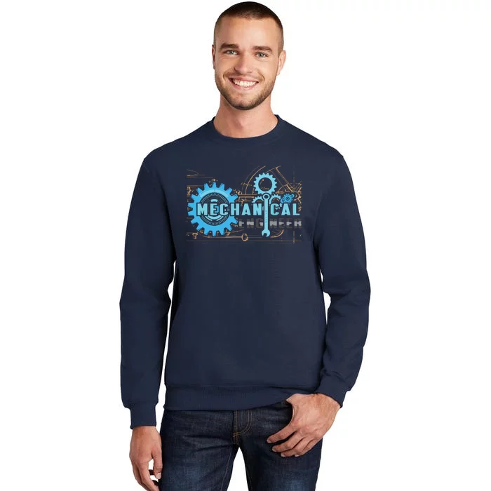 Men Mechanical Engineer For Engineer Student Engineering Tall Sweatshirt