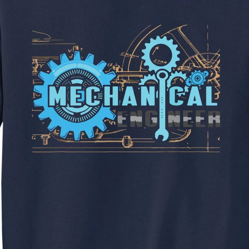 Men Mechanical Engineer For Engineer Student Engineering Tall Sweatshirt