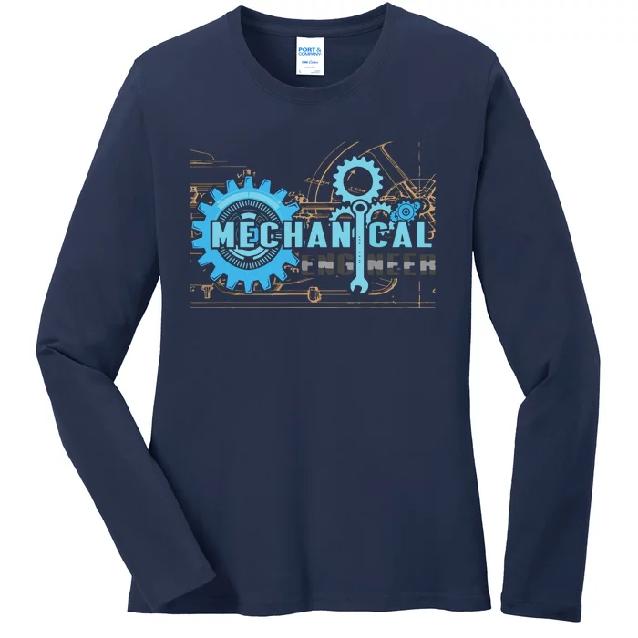 Men Mechanical Engineer For Engineer Student Engineering Ladies Long Sleeve Shirt