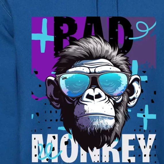 Monkey Madness : Embrace The Playful Spirit Meaningful Gift Premium Hoodie