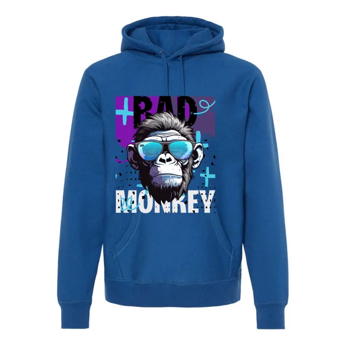 Monkey Madness : Embrace The Playful Spirit Meaningful Gift Premium Hoodie