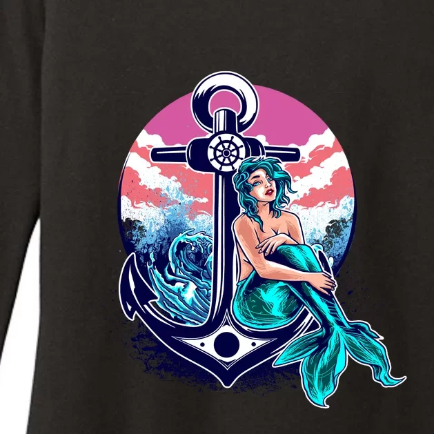 Mermaid Womens CVC Long Sleeve Shirt