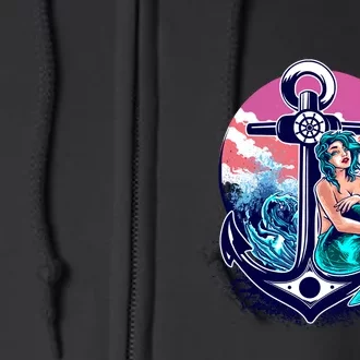 Mermaid Full Zip Hoodie