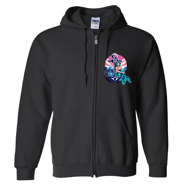 Mermaid Full Zip Hoodie