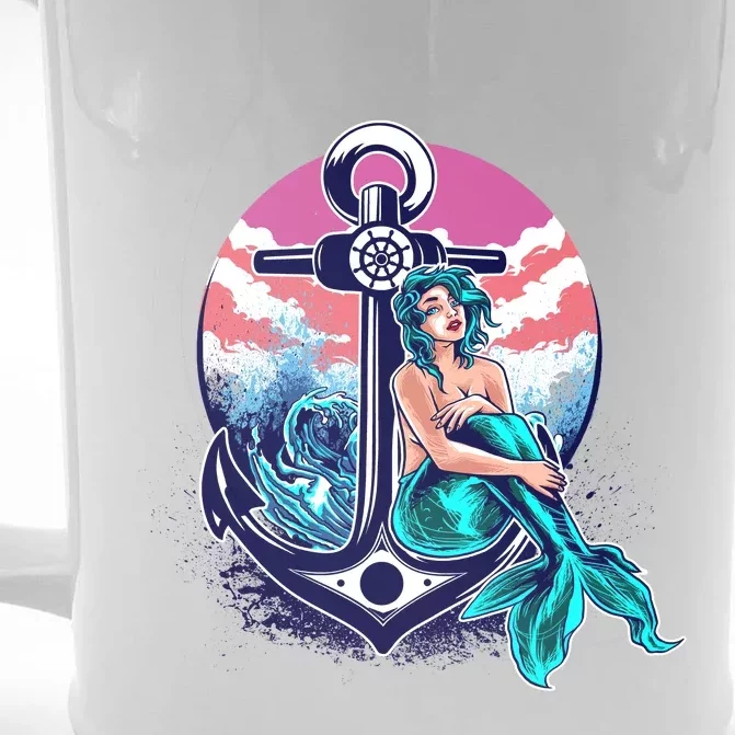 Mermaid Front & Back Beer Stein