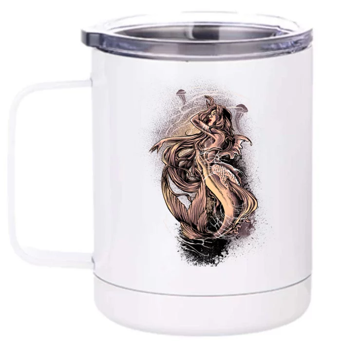 Mermaid Front & Back 12oz Stainless Steel Tumbler Cup