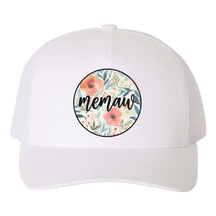 Memaw Yupoong Adult 5-Panel Trucker Hat