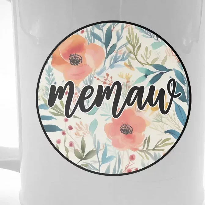 Memaw Front & Back Beer Stein