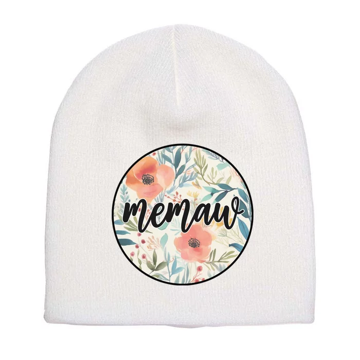 Memaw Short Acrylic Beanie