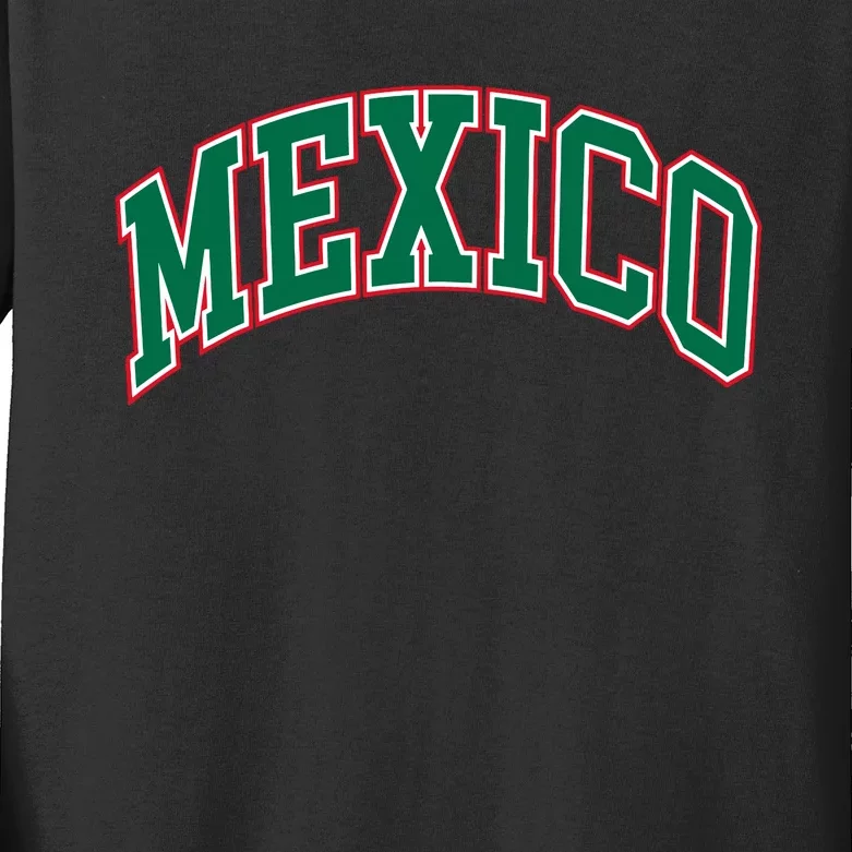 Mexico Kids Long Sleeve Shirt