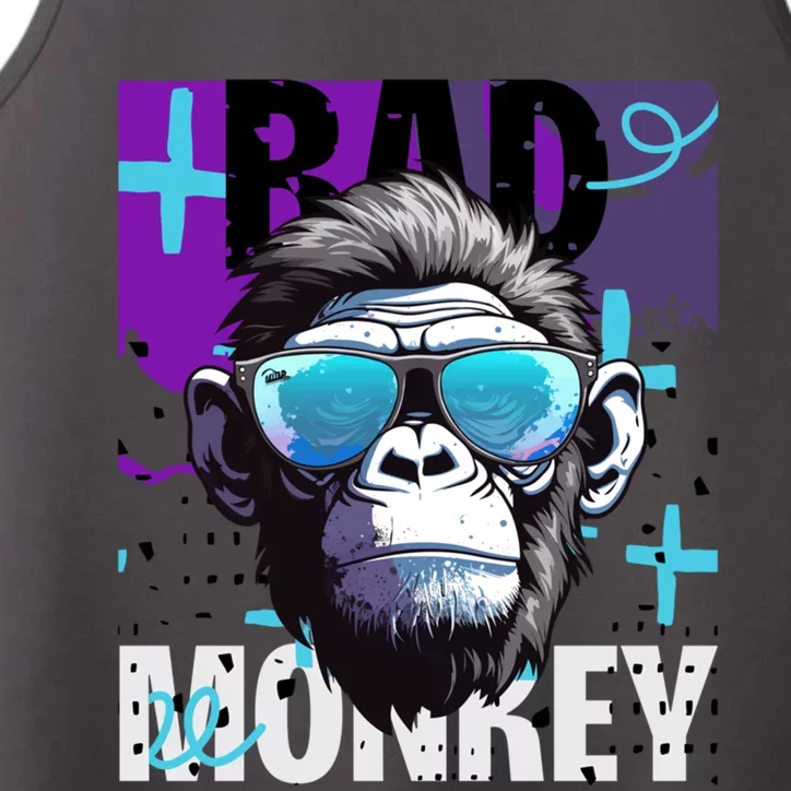 Monkey Madness : Embrace The Playful Spirit Gift Performance Tank