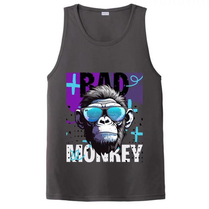 Monkey Madness : Embrace The Playful Spirit Gift Performance Tank