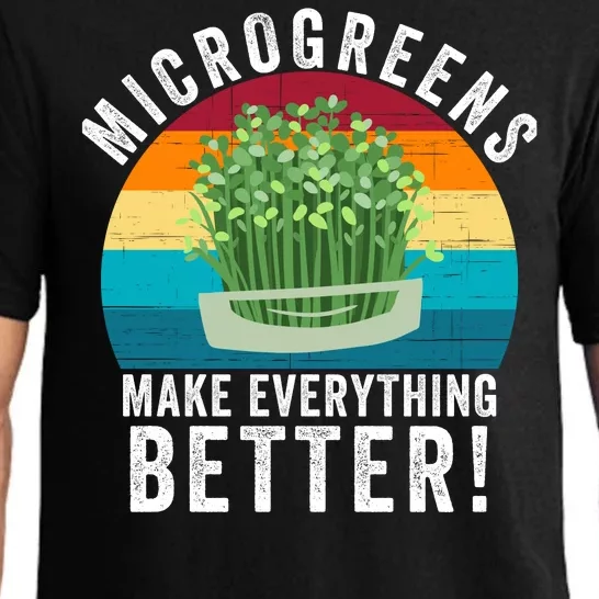 Microgreens Make Everything Better Gardening Urban Farming Superfood Organic Pajama Set