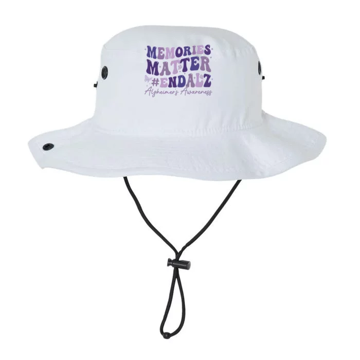 Memories Matter End Alz AlzheimerS Awareness Legacy Cool Fit Booney Bucket Hat