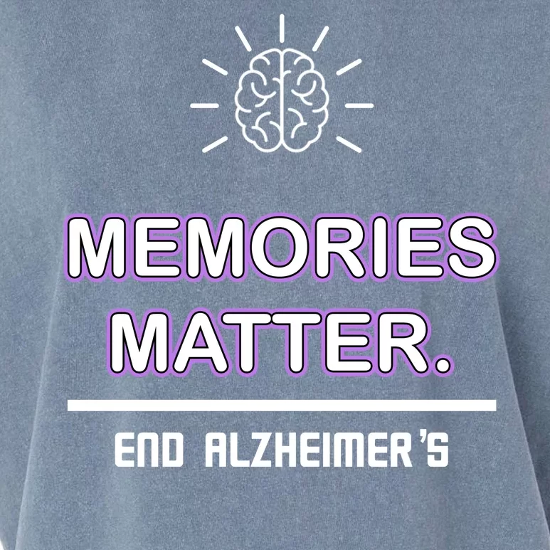 Memories Matter End Alzheimer's Garment-Dyed Women's Muscle Tee