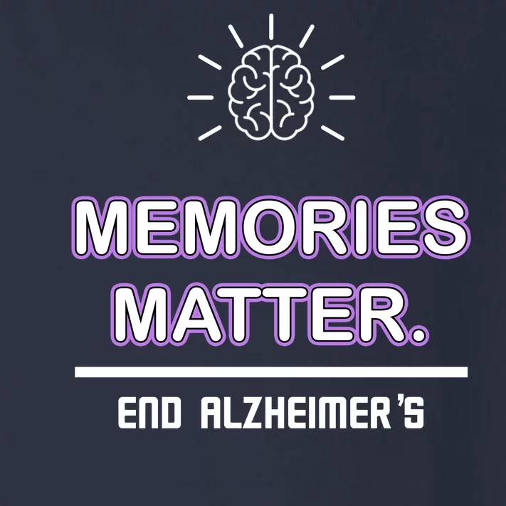 Memories Matter End Alzheimer's Toddler Long Sleeve Shirt