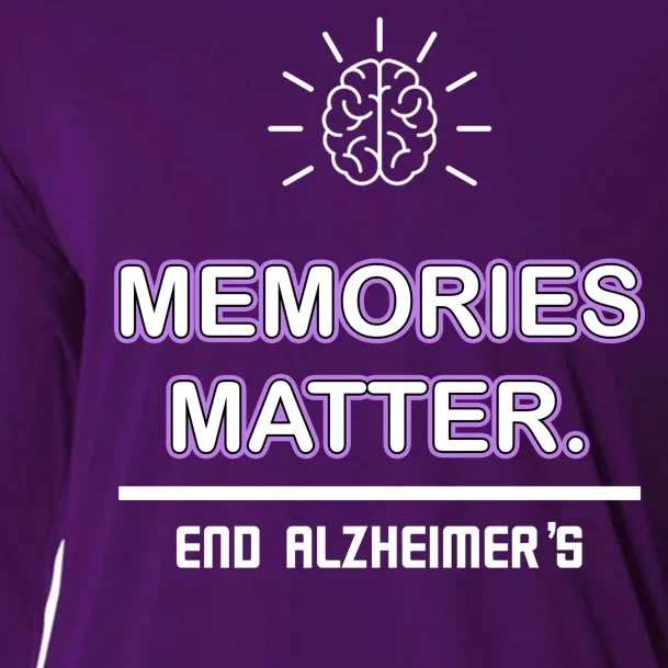 Memories Matter End Alzheimer's Cooling Performance Long Sleeve Crew