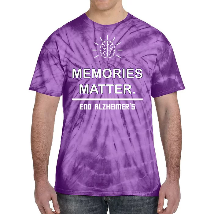 Memories Matter End Alzheimer's Tie-Dye T-Shirt