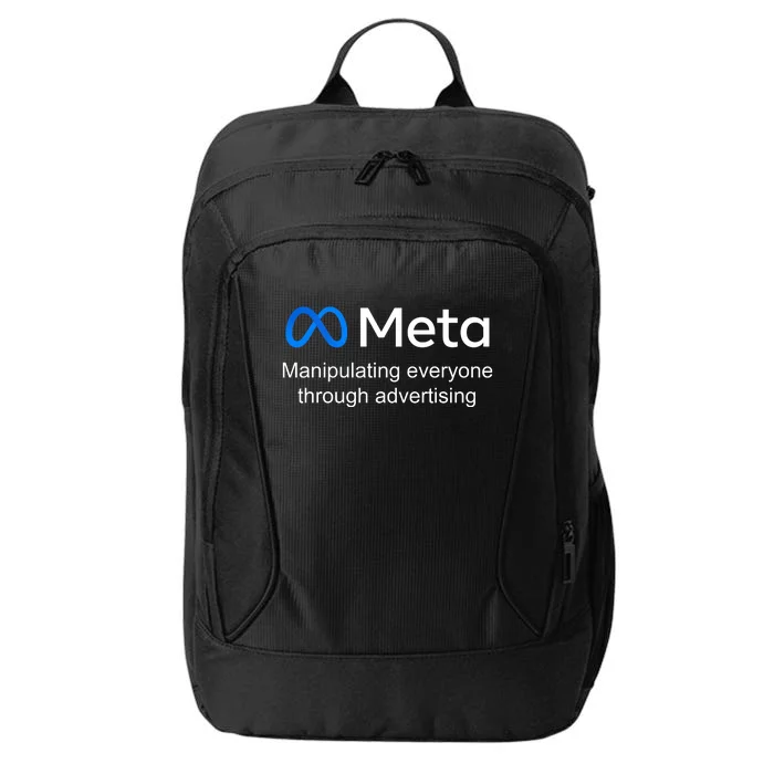 Meta Manipulating Everyone Through Advertising City Backpack