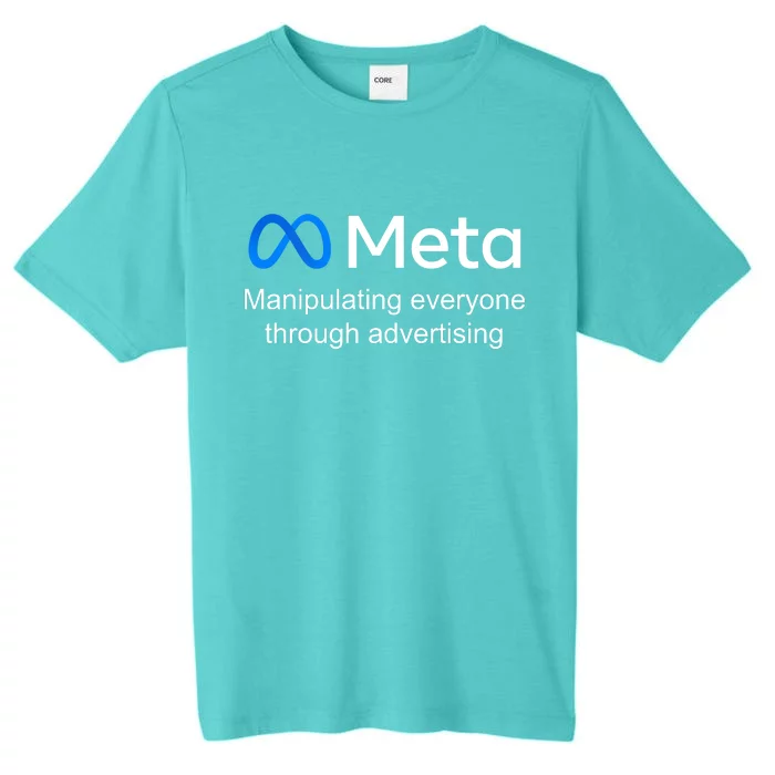 Meta Manipulating Everyone Through Advertising ChromaSoft Performance T-Shirt