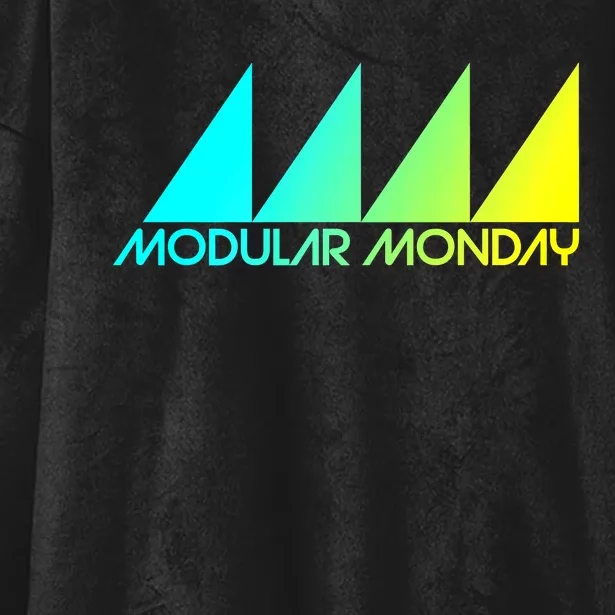 Modular Monday Eurorack Enthusiast Premium Hooded Wearable Blanket