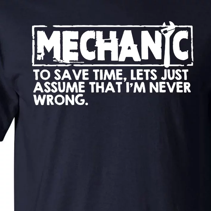 Mechanic Tall T-Shirt