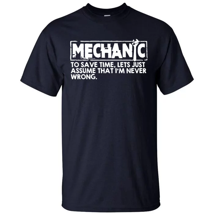 Mechanic Tall T-Shirt