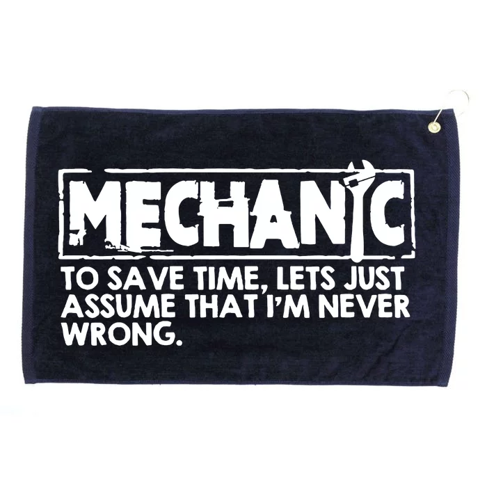 Mechanic Grommeted Golf Towel