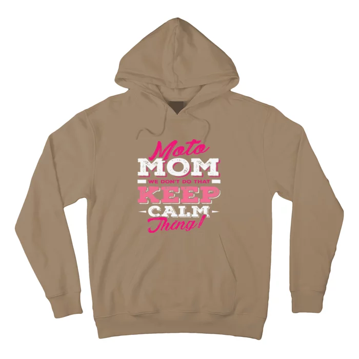 Moto Mom Funny Motocross Dirt Bike Hoodie