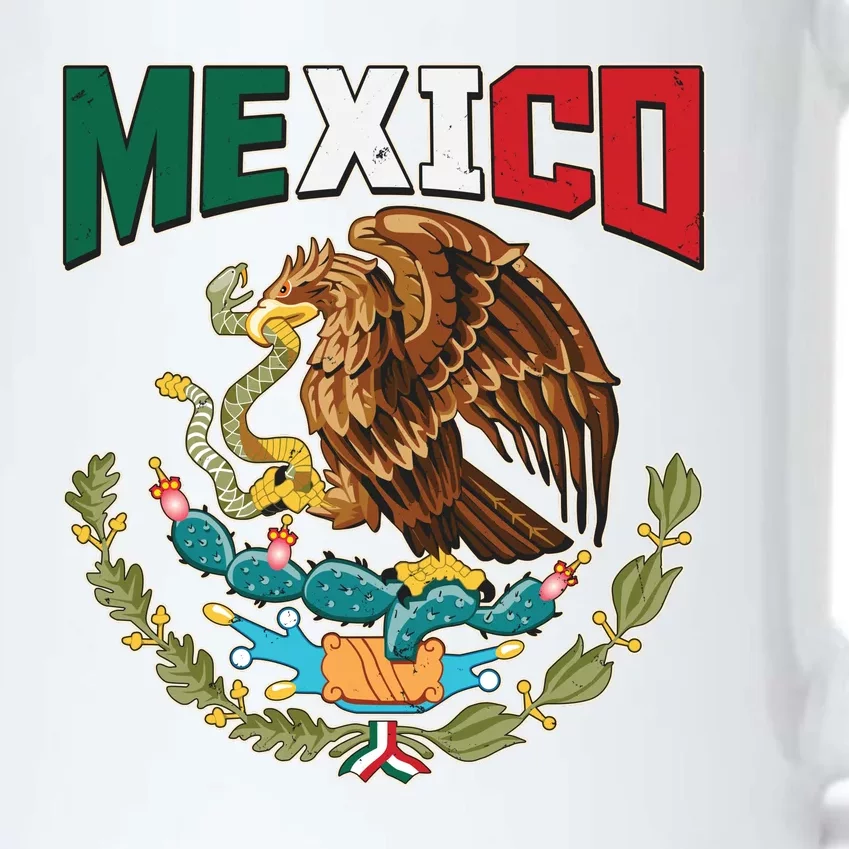 Mexico Mexican Flag Eagle And Snake Black Color Changing Mug