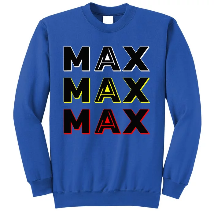 Max Max Formula Racing Driver Fan Team Box Box Box Sweatshirt