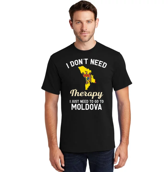 Moldova Moldovan Flag Map Travel Gifts Tall T-Shirt