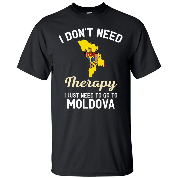 Moldova Moldovan Flag Map Travel Gifts Tall T-Shirt