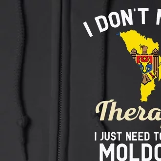 Moldova Moldovan Flag Map Travel Gifts Full Zip Hoodie