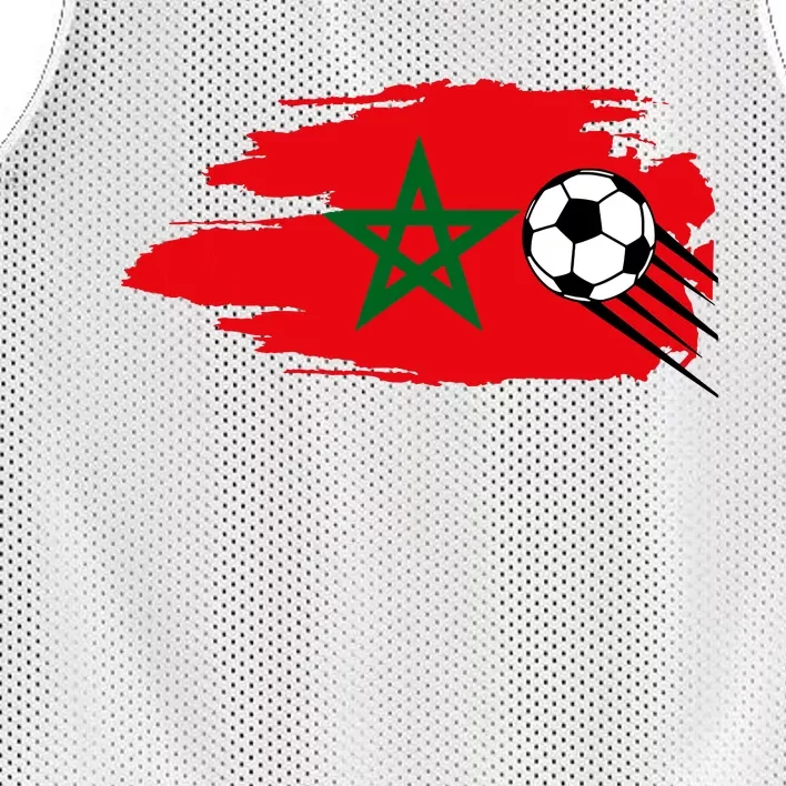 Morocco Moroccan Flag Soccer Football Lover Mesh Reversible Basketball Jersey Tank