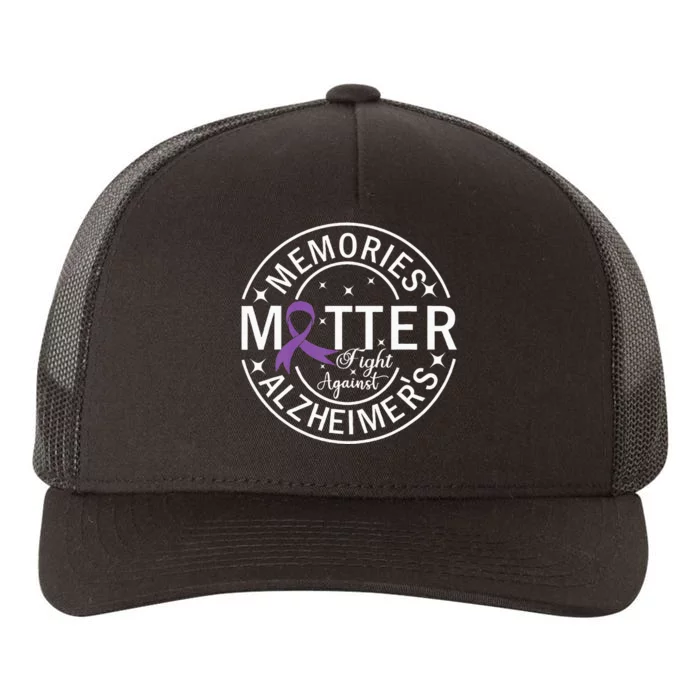 Memories Matter Fight Against AlzheimerS Yupoong Adult 5-Panel Trucker Hat