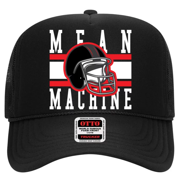 Mean Machine Fictional Football High Crown Mesh Trucker Hat