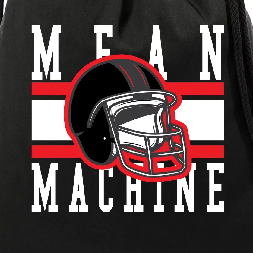 Mean Machine Fictional Football Drawstring Bag