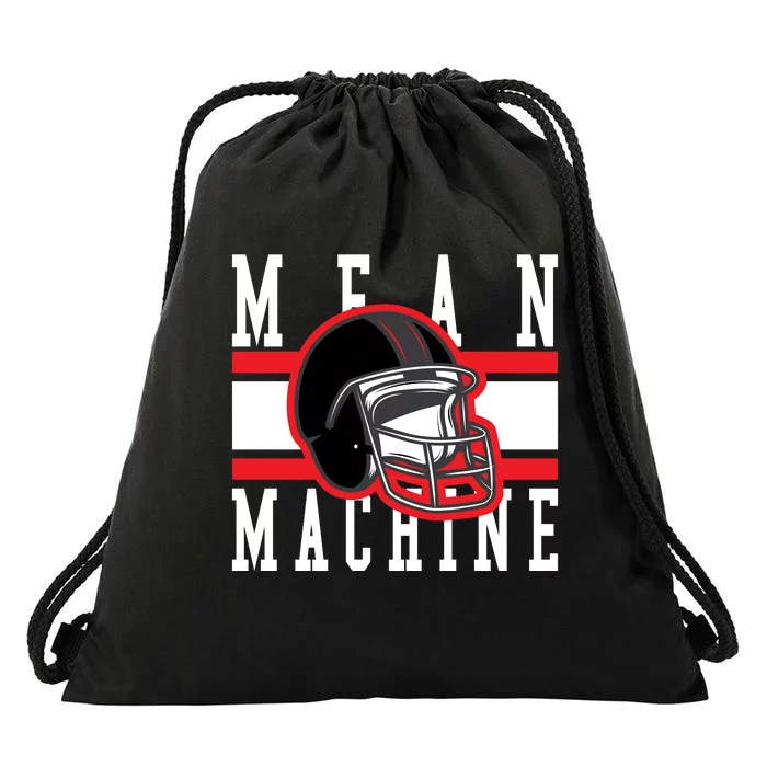 Mean Machine Fictional Football Drawstring Bag