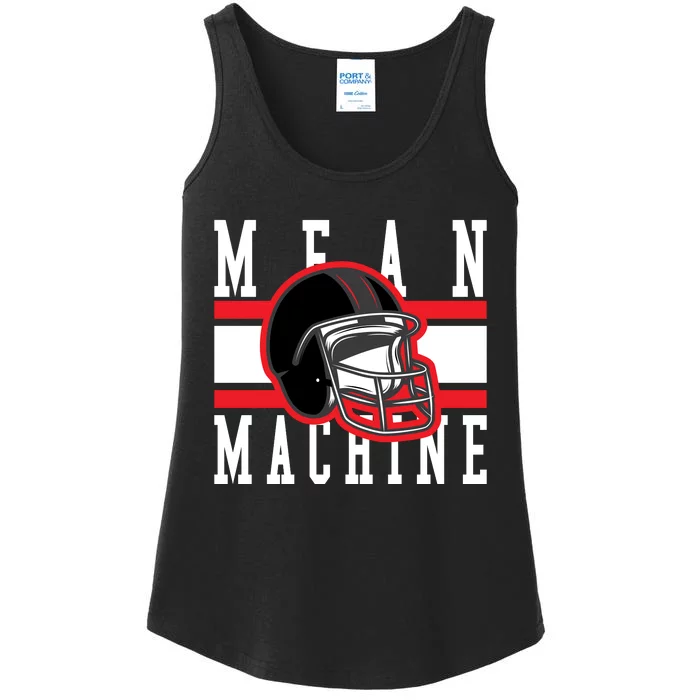 Mean Machine Fictional Football Ladies Essential Tank