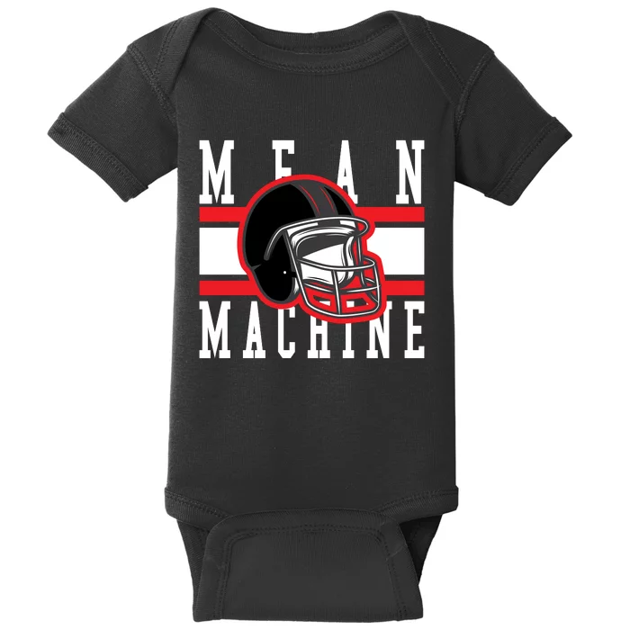 Mean Machine Fictional Football Baby Bodysuit