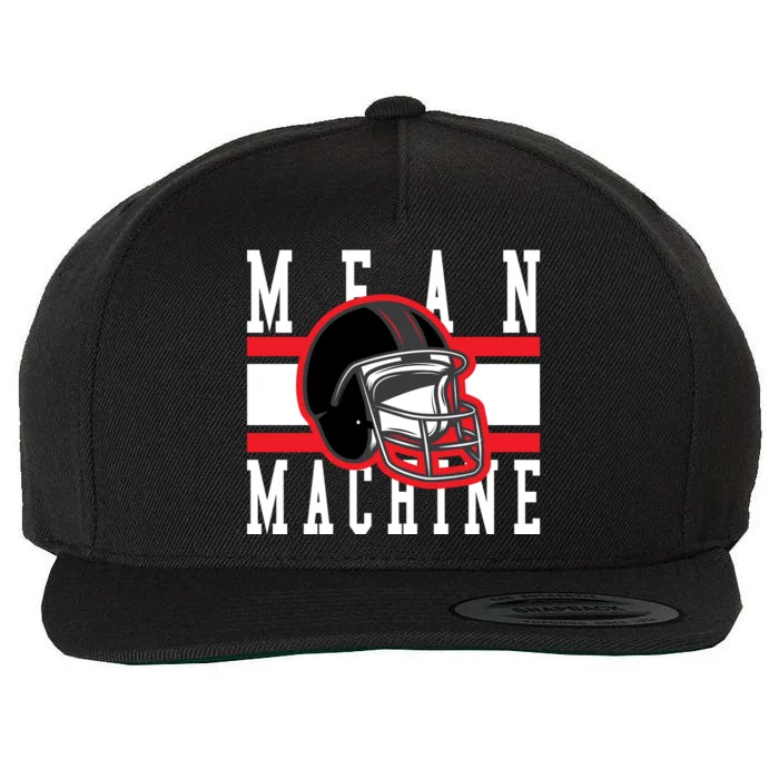 Mean Machine Fictional Football Wool Snapback Cap