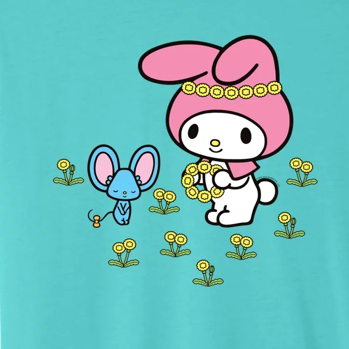 My Melody Flower Crown Meaningful Gift ChromaSoft Performance T-Shirt