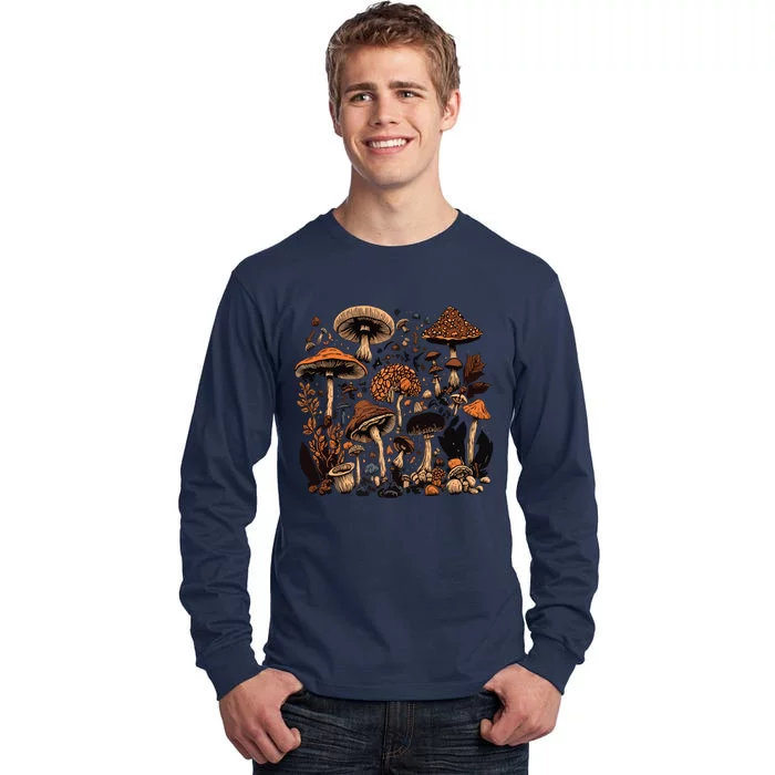 Mushroom Mycology Fungi Foraging Mushroom Whisperer Tall Long Sleeve T-Shirt