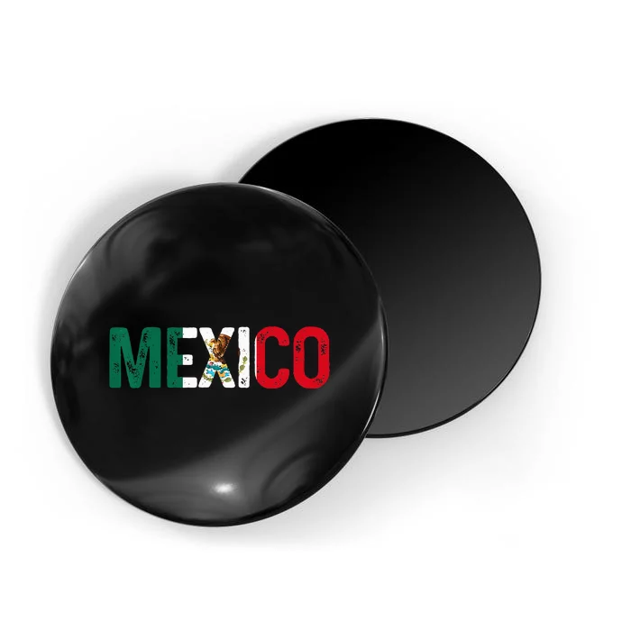 Mexico Mexican Flag Vintage Pride Magnet