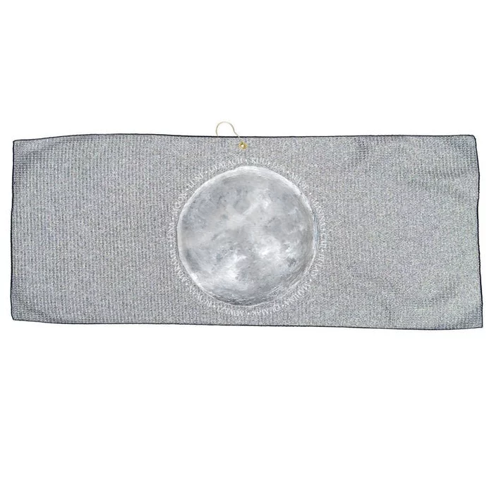 Midnight Moon; For star & moon gazers Large Microfiber Waffle Golf Towel