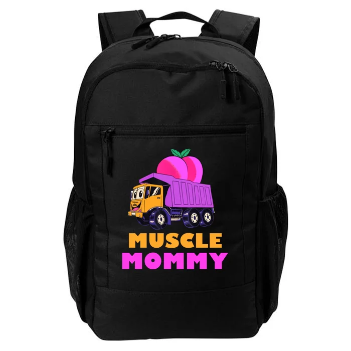 Muscle Mommy Funny Dumptruck Daily Commute Backpack