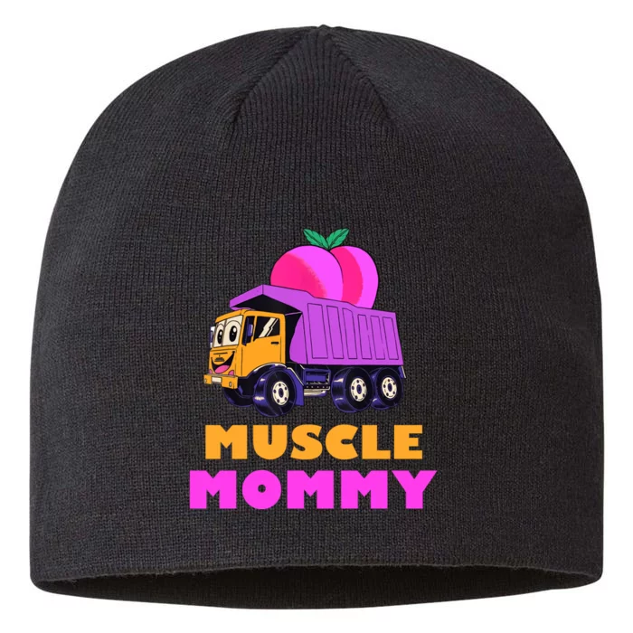 Muscle Mommy Funny Dumptruck 8 1/2in Sustainable Knit Beanie